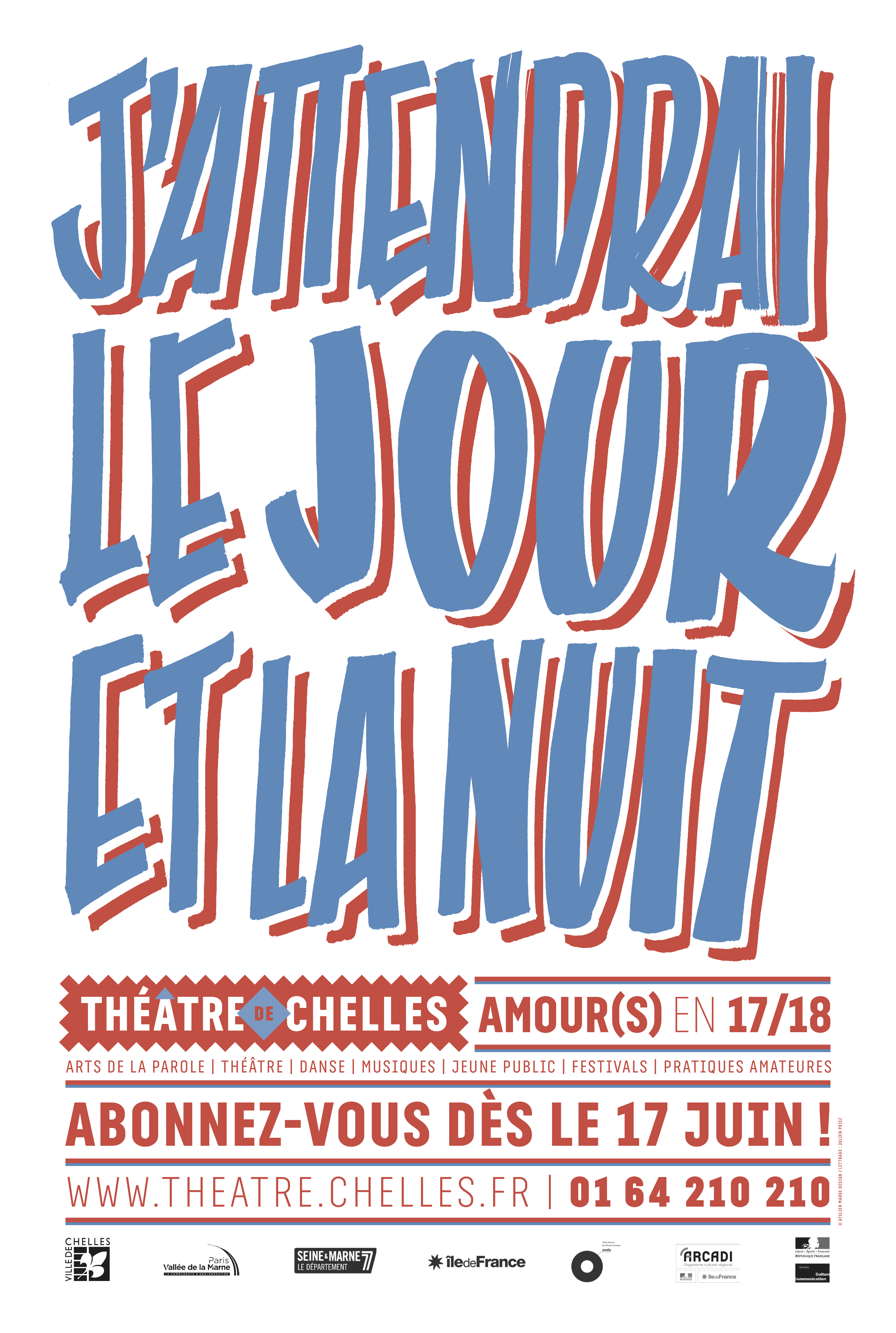 affiche bleu