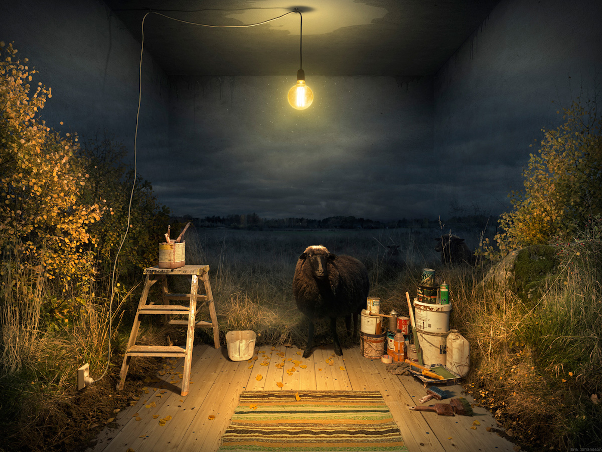 "Soleil Blanc" de Julie Bérès © Erik Johansson, Closing Out, 2014