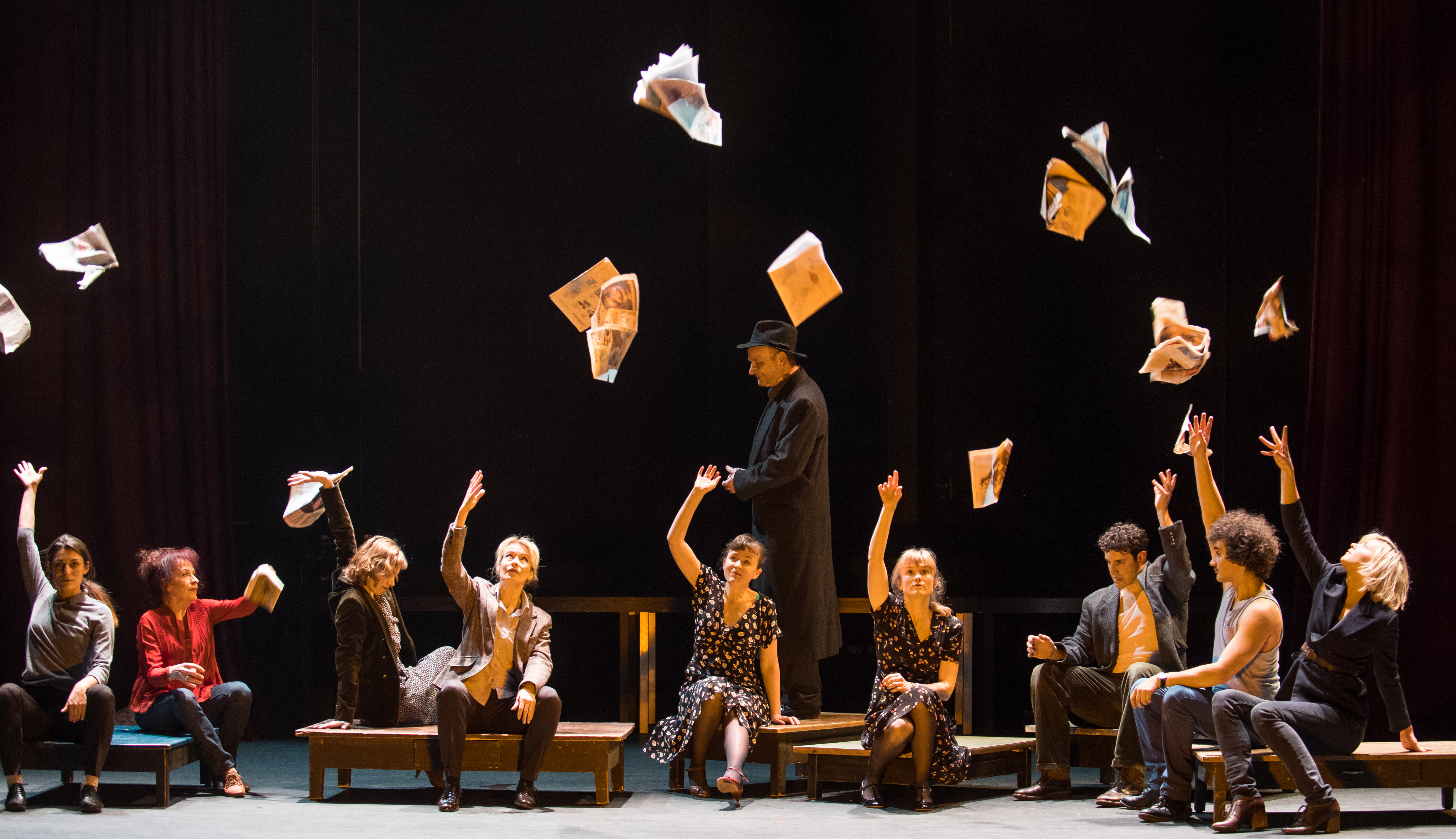 Le Dernier Métro © Carole Parodi_Théâtre_de_Chelles