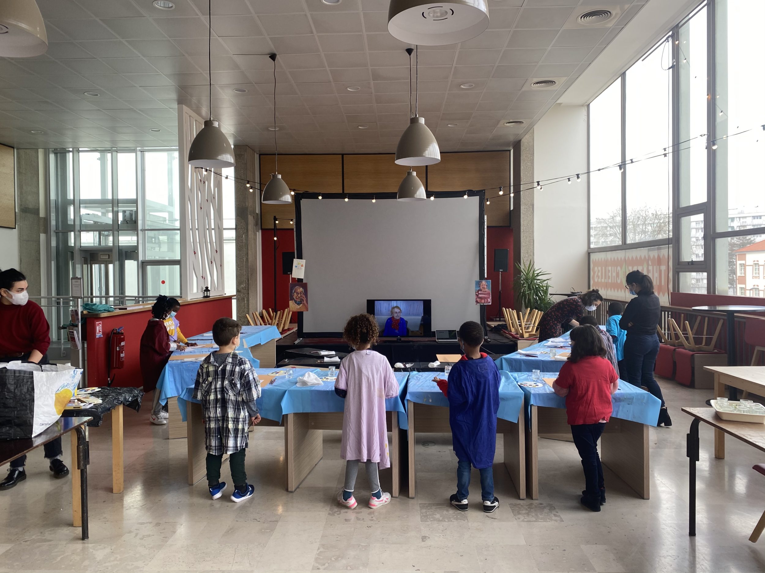 Atelier peinture enfants