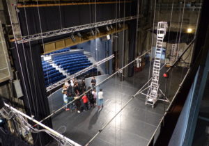 Visite technique du théâtre - ©Théâtre de Chelles Visite technique du théâtre - ©Théâtre de Chelles